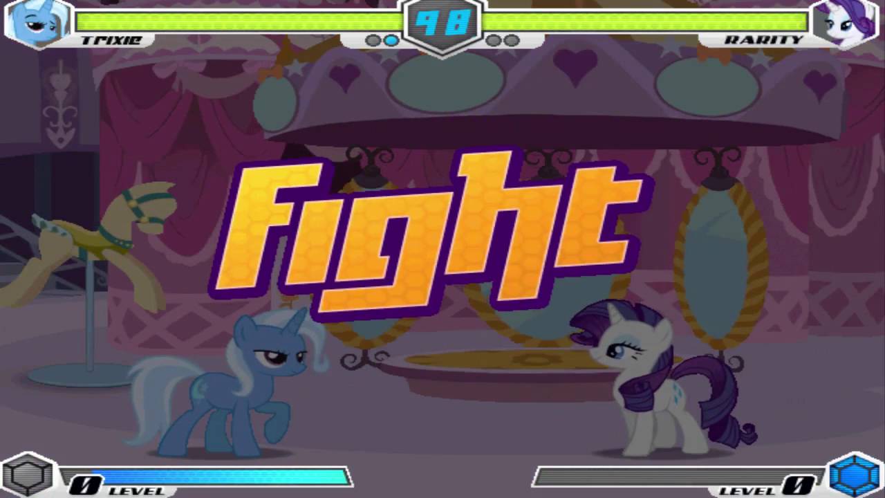 my little pony games fighting is magic